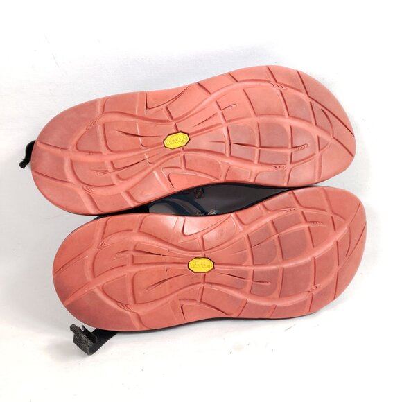 Chaco Womens Size 11 Z/2 Classic Sandals Rainbow Straps Adjustable Webbing - Picture 8 of 8